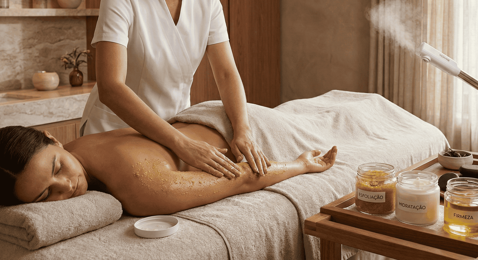 Esfoliação, Hidratação e Firmeza