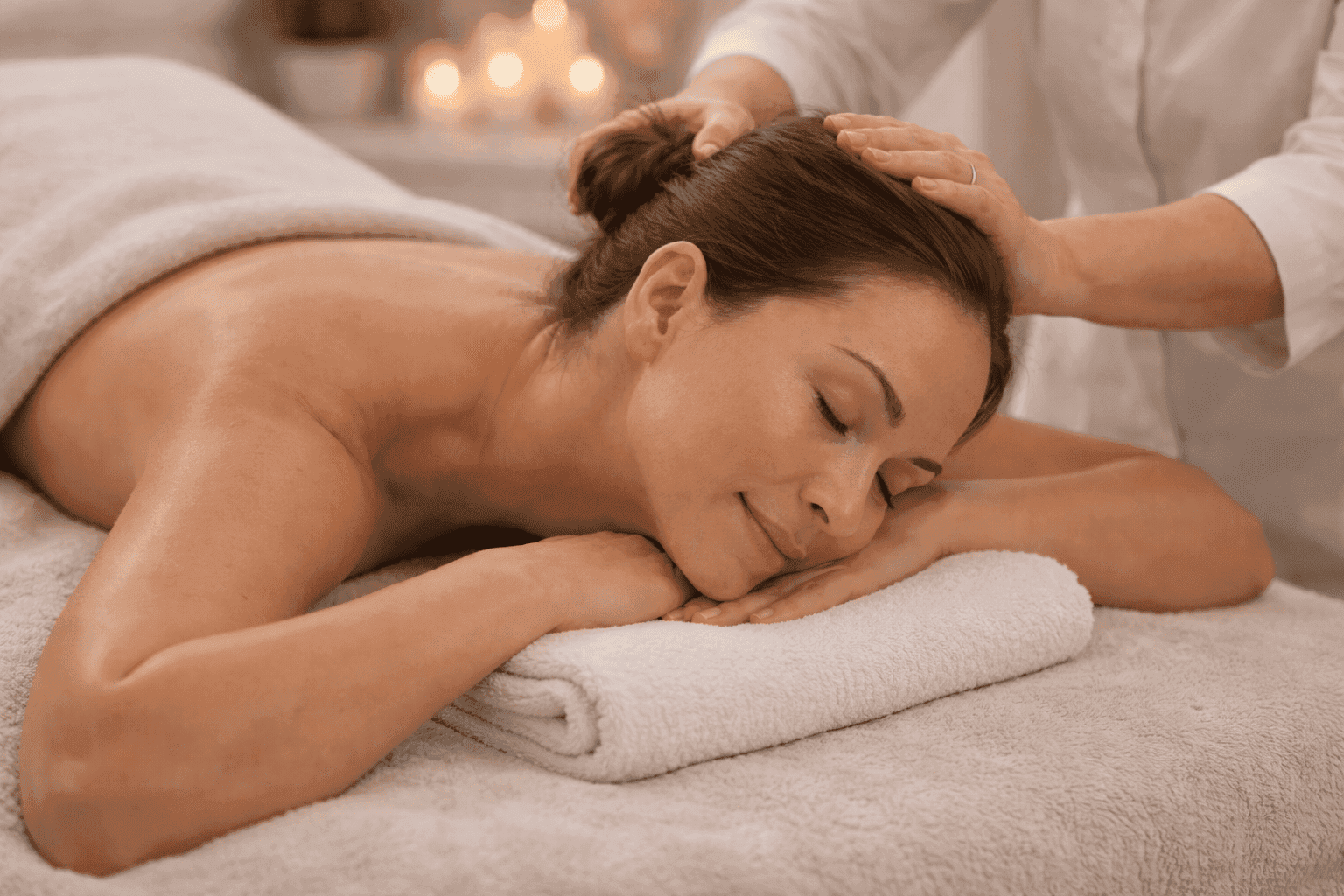 Massagem Cabeça, Pescoço e Ombros