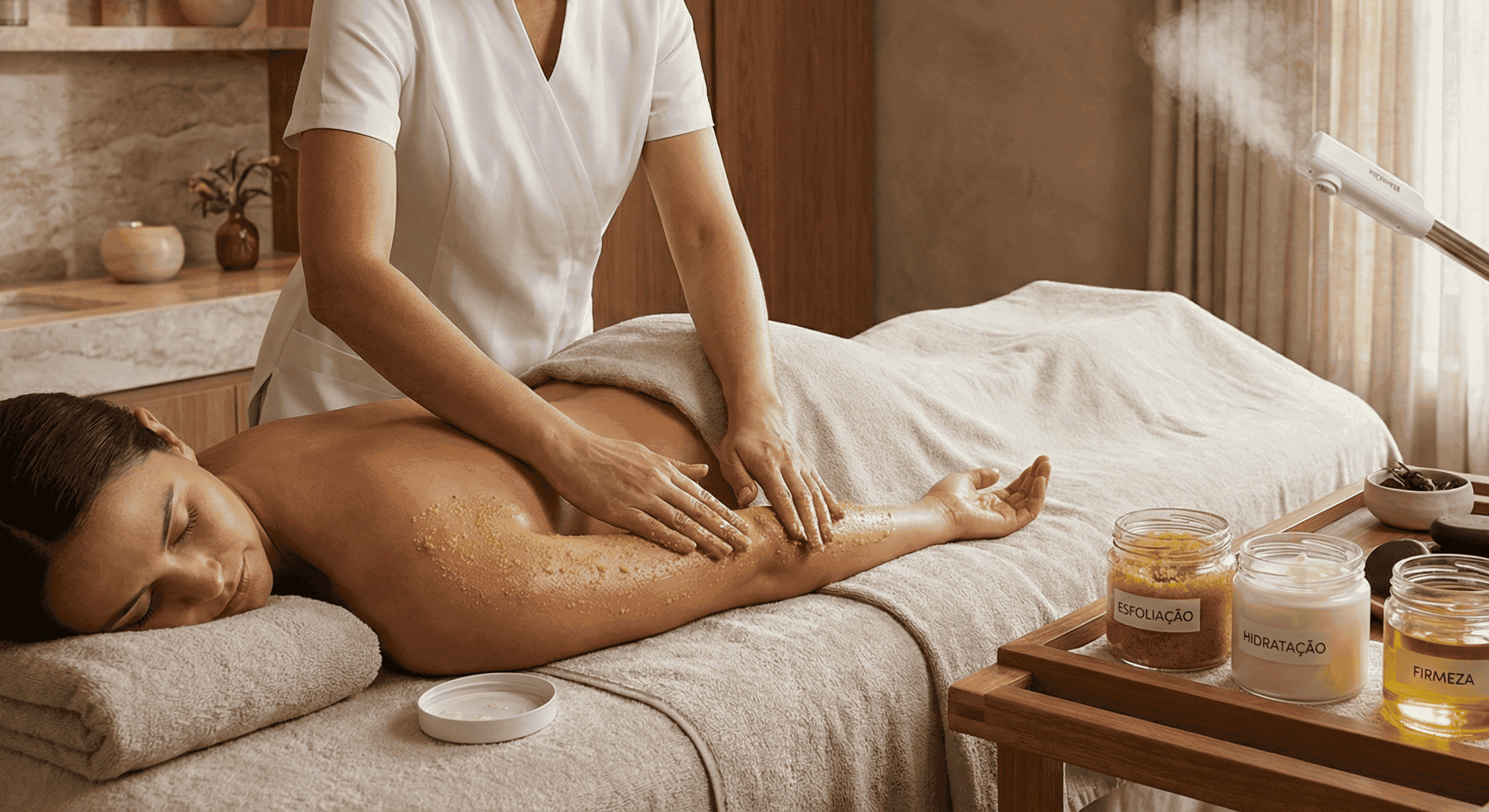 Esfoliação, Hidratação e Firmeza