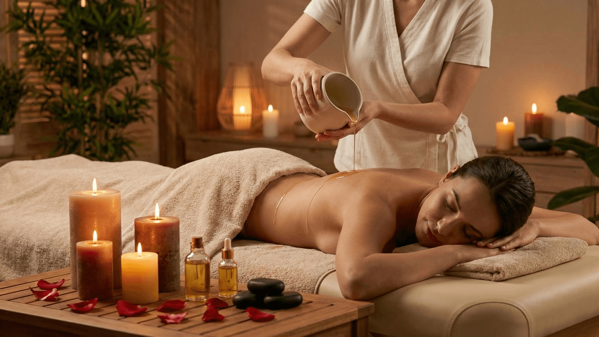 Massagem de Velas Terapêuticas